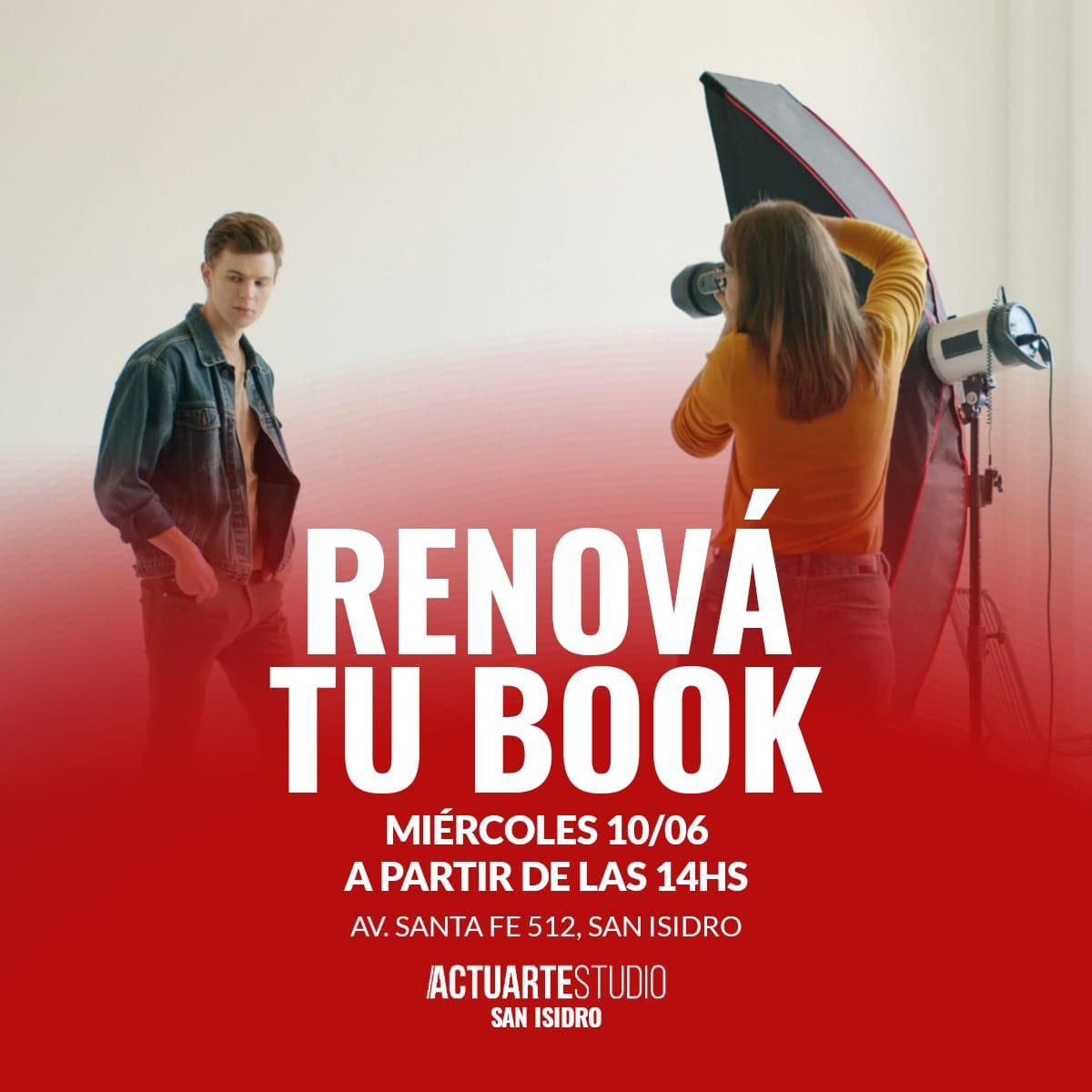 Renova tu book de fotos