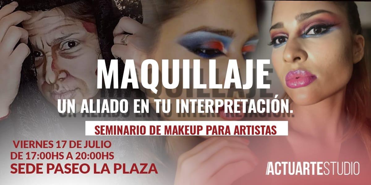 Seminario de Make Up para artistas